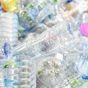 einfarbige Schmutzfangmatten aus recycelten PET-Flaschen
