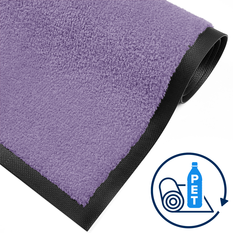 Schmutzfangmatte einfarbig Color PET+